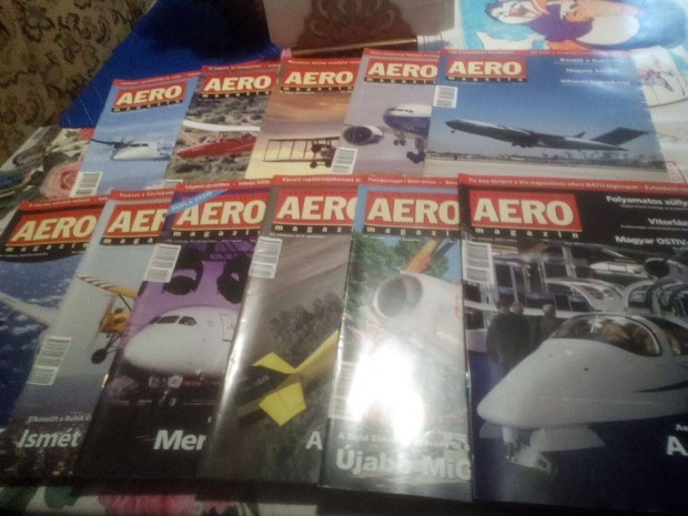 Elado 11 darab Aero repulos magazin egyben-olcson