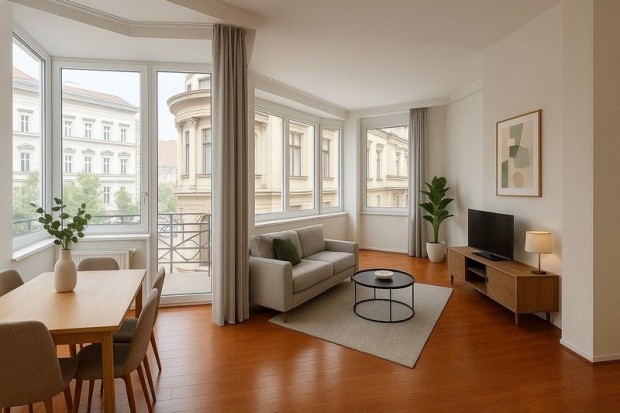 Eladó 120 nm-es Közepes állapotú tégla lakás Budapest VI. kerület