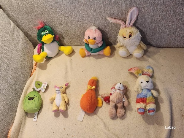 Eladó 12 cm körüli kisebb (és még, jóval kisebb) plüssök