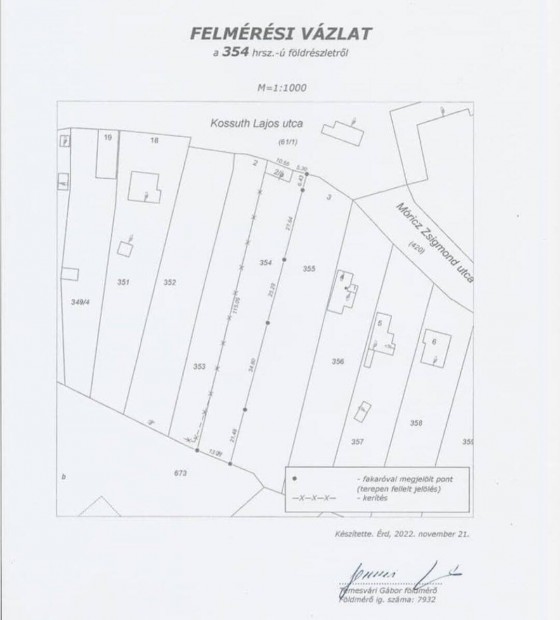 Elad 1670 nm telek Pusztazmoron