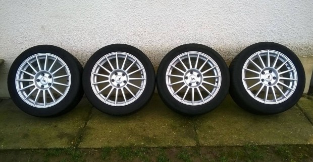 Eladó 18-as 5x114.3-as Itwheels alufelni 245/45R18 nyári gumival