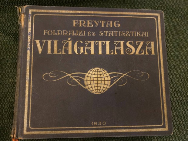 Elad 1930-as Freytag vilgatlasz!!!