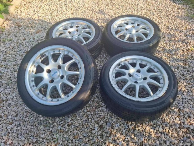 Eladó 195/50R15 felniszett nyári gumival