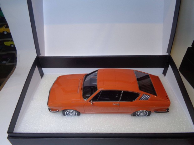 Elad 1971 Audi 100 Coupe S C1 Orange KK Scale Kkre18003 1:18 Resin