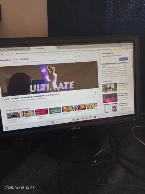 Eladó 19" Érintő kijelzős Monitor ( Eladva )