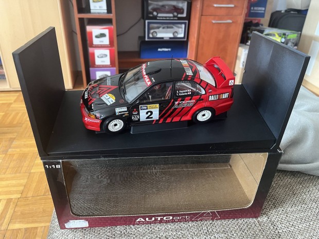 Elad 1:18 Autoart Mitsubishi Lancer 6 WRC ritkasg