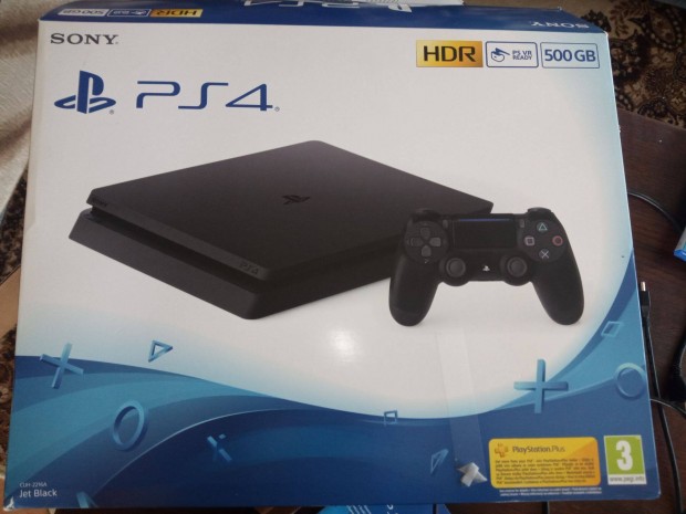 Elad 1. Ps4 Slim 500 Gb Gp + Tartozkok + 51 Db Cscs Jtk