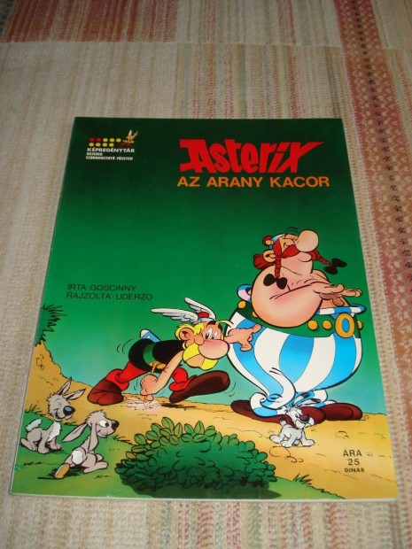 Elad 1 db Asterix Az/2 Az arany kacor kpregny