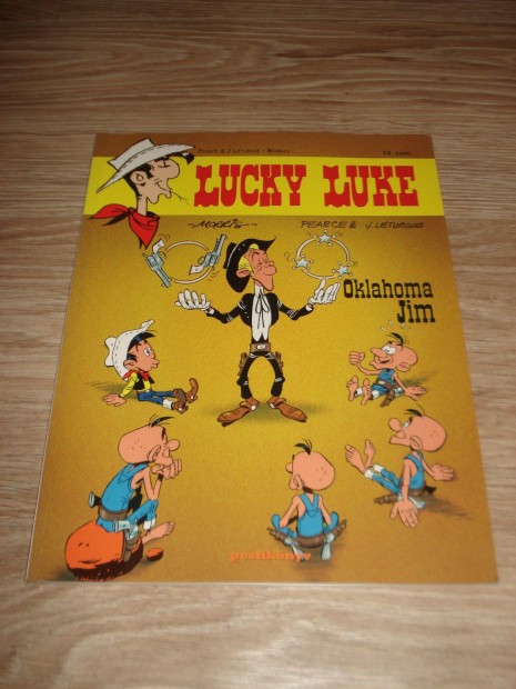 Elad 1 db Lucky Luke 13 Oklahoma Jim kpregny