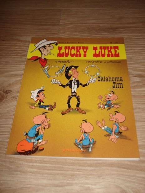 Elad 1 db Lucky Luke 13 Oklahoma Jim kpregny