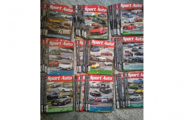 Elad 2008-2016 kztti Sport Auto Magazin sszes szma (108db)