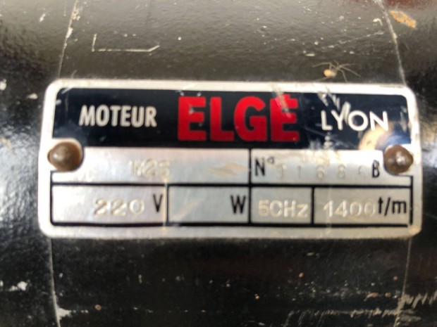 Elad� 230 Voltos Villanymotor ELGE Lyon