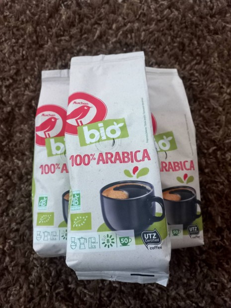 Elad 250g-os 100% arabica bio rlt kv