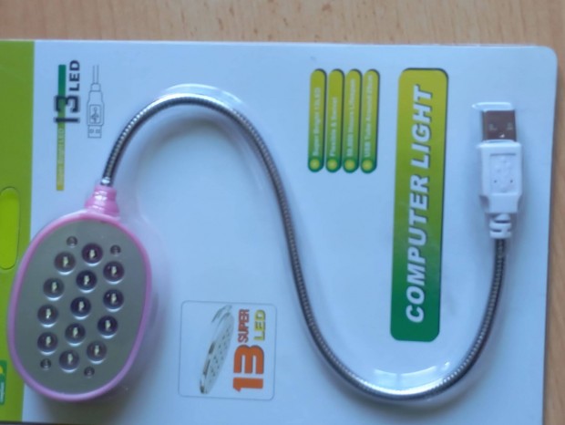 Eladó 25db újszerű csomagolásu LED usb csatlakozó csomag