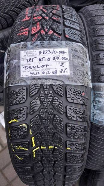 Elad 2db 85%-os Dunlop 185/65R15 tli gumi 