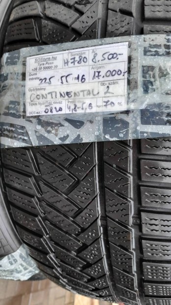 Elad 2db Continental 225/55R16 tli gumi 