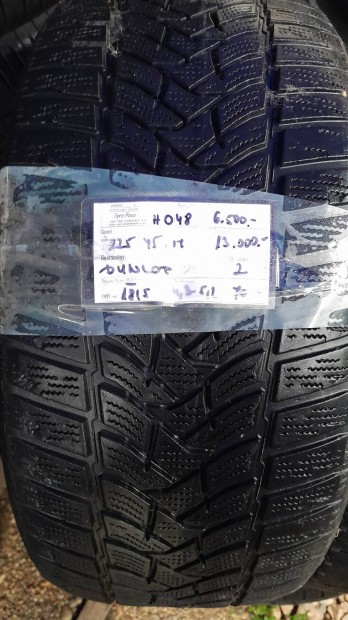 Elad 2db Dunlop 225/45R17 tli gumi 