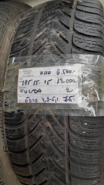 Elad 2db Fulda 185/55R15 tli gumi 