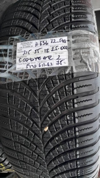 Elad 2db Goodyear 215/55R17 tli gumi 