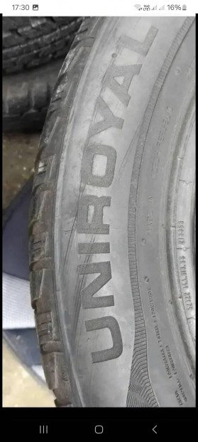 Elad 2db Prban Uniroyal 205/55 16 Os Mretben gumi 