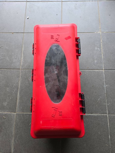 Eladó 2db Tűzoltó Készülék Tartó Doboz 10kg Belső Rögzítővel