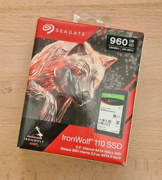 Elad 2db bontatlan Seagate Ironwolf 110 SSD 960GB (ZA960NM10011)