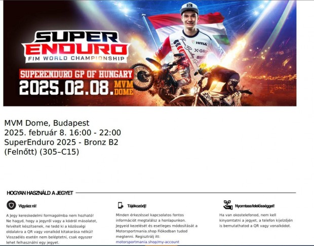 Elad 2db jegy a Super Enduro vilgbajnoksgra