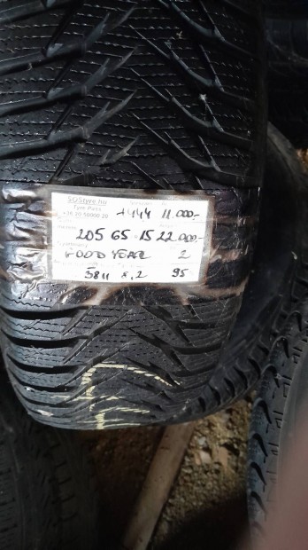 Elad 2db ngyvszakos Goodyear 205/65R15 gumi 