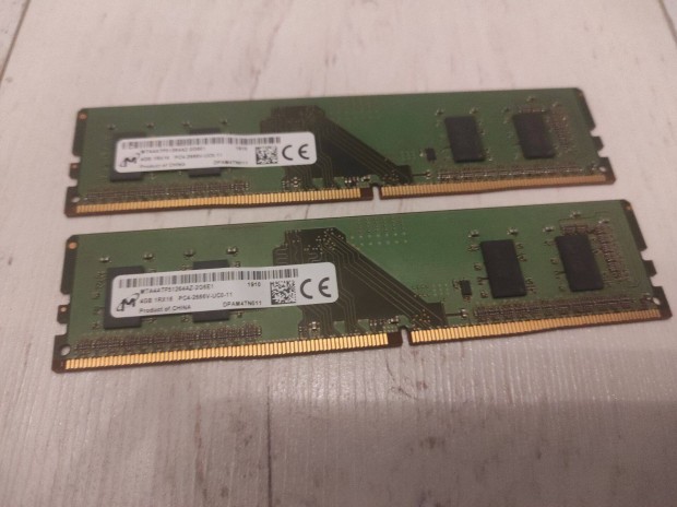 Elad 2x4GB DDR4 2666MHz Micron prban PC4-2666V Udimm