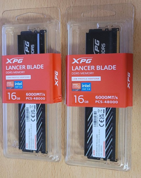 Eladó 2x 16GB DDR5 6000CL30 még 2 év bolti garanciával