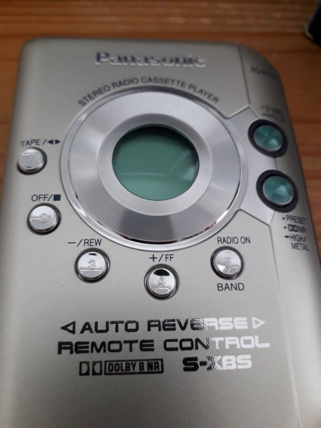 Elad 2x hasznlt Panasonic RQ-SX75VEG-S walkman/stlmagn, rdi