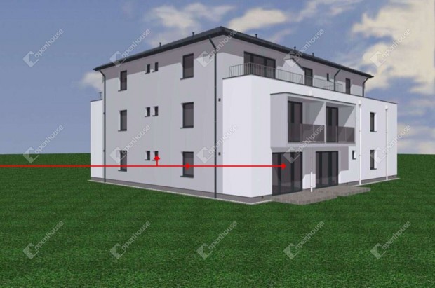 Elad� 38 nm-es lak�s Hegyeshalom