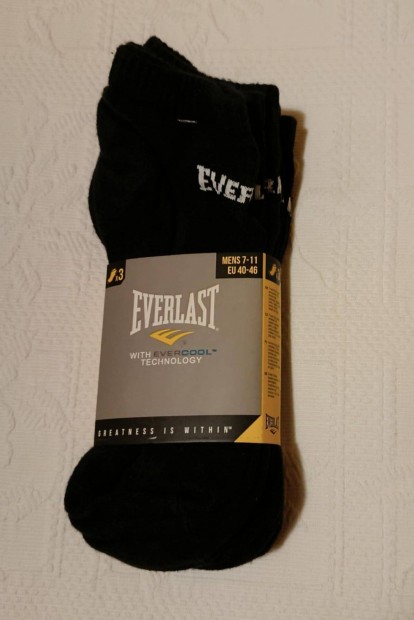 Elad 3 db j Prmium Angol Everlast Rvidszr Frfi Zokni (40-46)