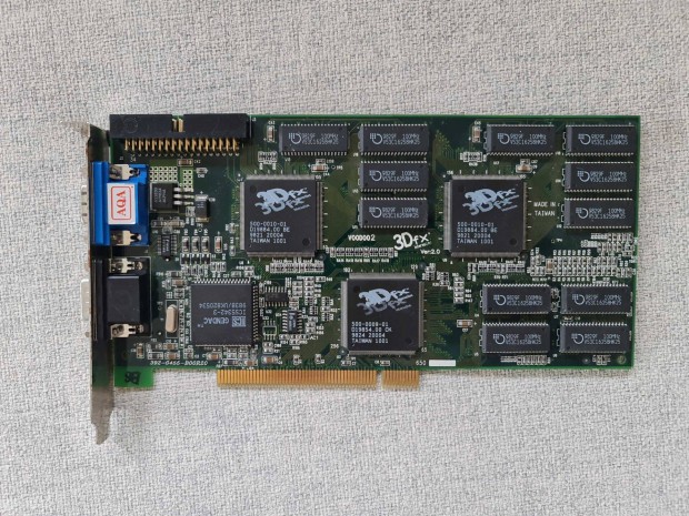 Elad 3dfx retro A-Trend Helios 3D ATC-2455 Voodoo2 12MB krtya