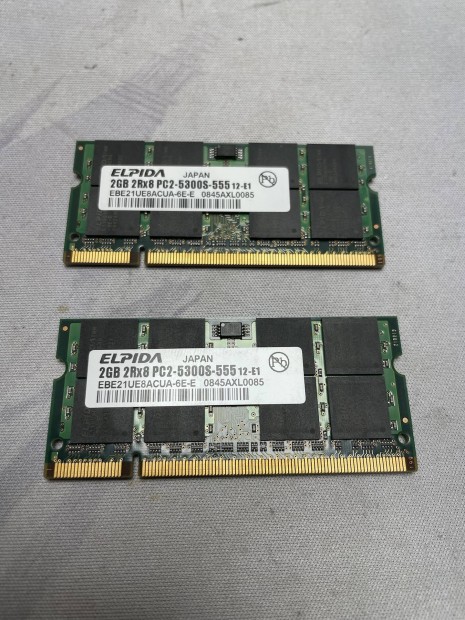 Elad 4GB (2x2GB) DDR2 laptop ram