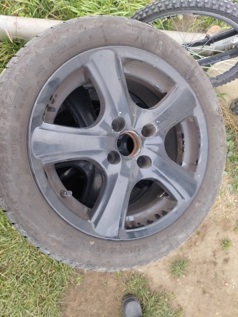 Elad 4*100  alufelni 195/50 R15 nyri gumival 