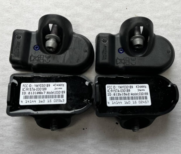 Eladó 4 darab Alligator Tpms (gumi nyomás) szenzor!