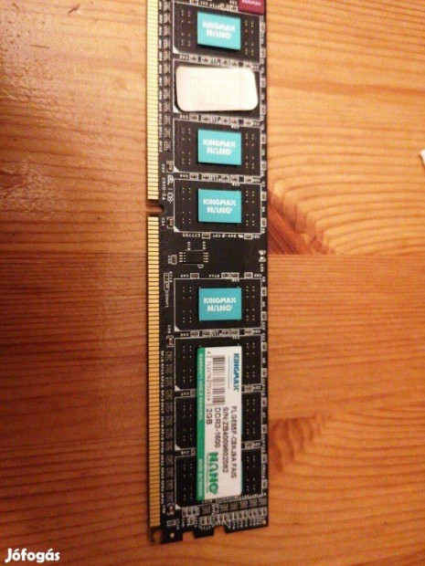 Elado 4 db 4x2 vagyis 8 gb ddr3 ramok 2 gb osak 1333 mhz teszteltek