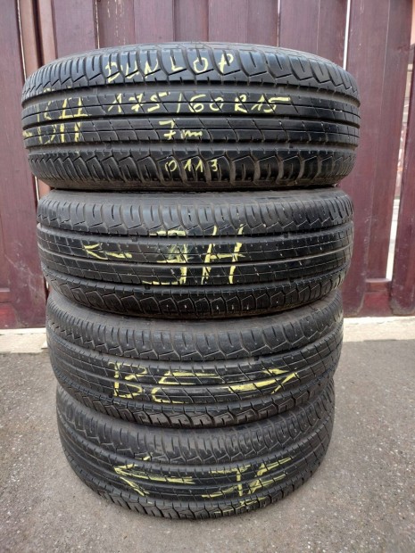 Elad� 4 db Dunlop 175/60 r15 ny�ri gumik. 6,5mm. 0113 28e/4db