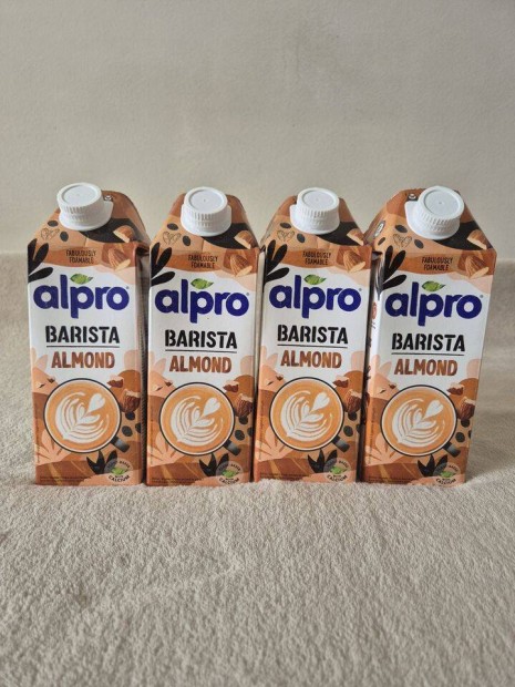 Elad 4 db alpro barista almond ital (Egyben, ron alul!)