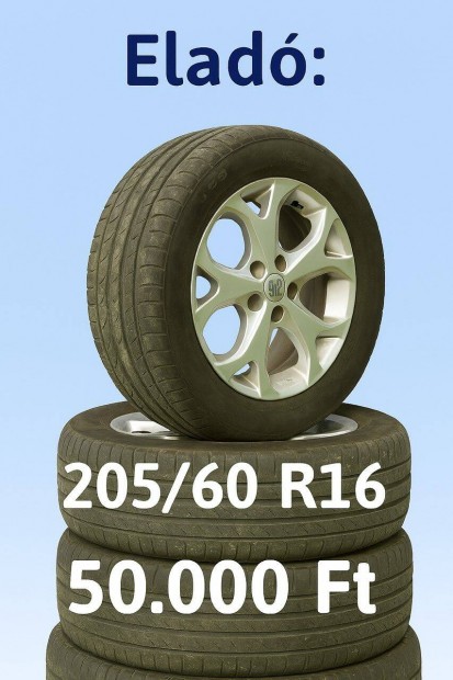 Elad 4 db alufelni nyri gumikkal Toyota kompatibilis / eladva