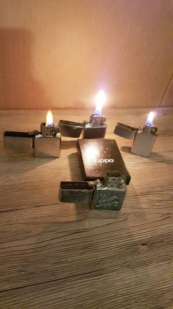 Elad 4 db ngyjt Zippo mkdnek ! 4 db = 12 ezer Ft