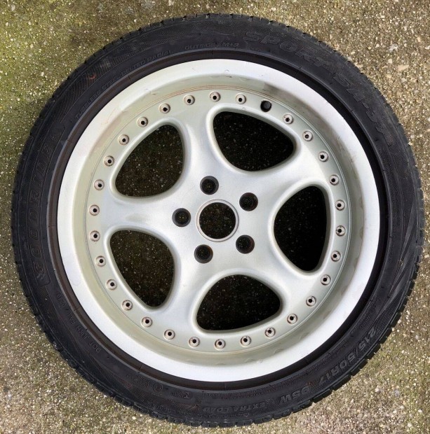 Elad� 4 db ritka 5x112 ET32 RH alufelni 215/50R17 ny�rigumikkal
