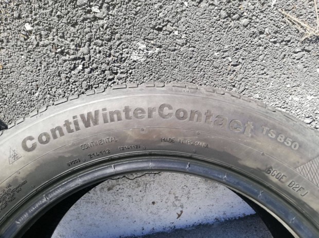 Elad 4db Continental Wintercontact TS 850 hasznlt tli gumi