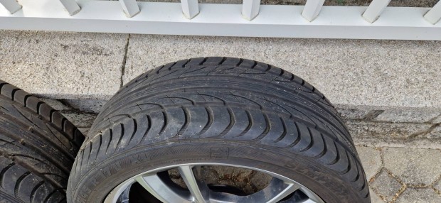 Eladó 4x100 17"-os Brock alufelni garnitúra szép állapotban!