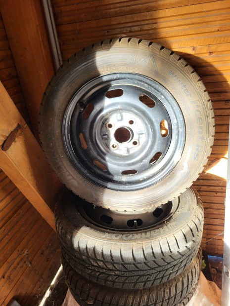 Elad 4x Mazda NB tli kerk (lemezfelni) Hankook gumikkal