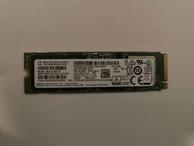 Elad 512 Nvme SSD