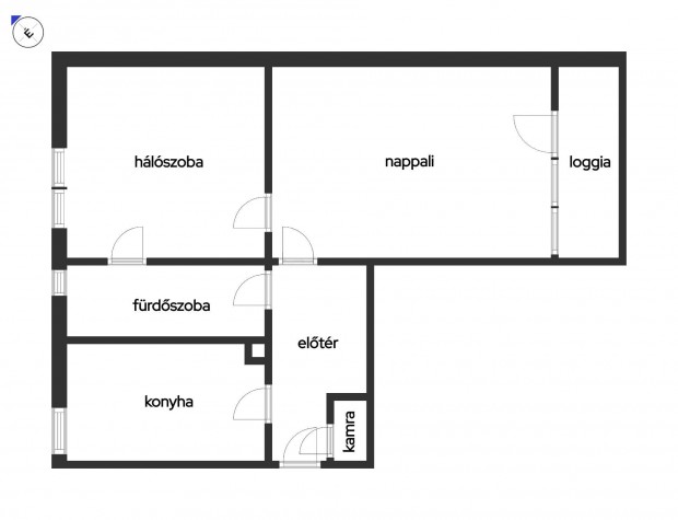 Elad� 56 m2-es t�rsash�zi lak�s Gy�ngy�s�n