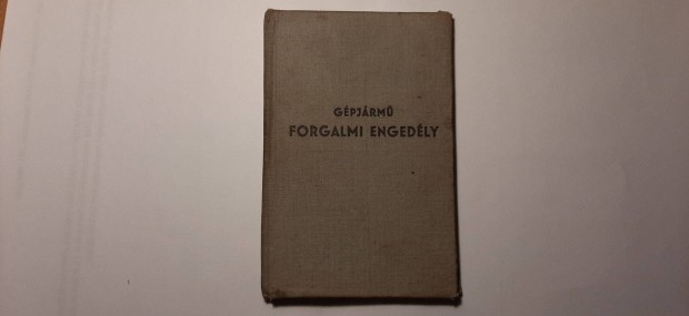 Eladó 5 darab veterán autó forgalmi engedély gyűjteménybe