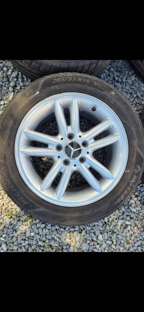Elado 5x112 gyari mercedes felnik 205/55R16 gumiabroncsokkal